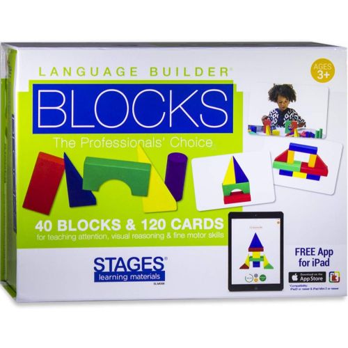  Stages Learning Materials Language Builder Picture Noun Flash Cards Photo Vocabulary Autism Learning Products, ABA Therapy 10 Boxes, 1413 Cards, Blocks, 88 Realistic 3D Items