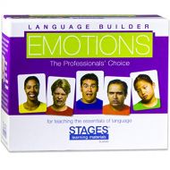 Stages Learning Materials Language Builder Emotion Picture Cards Expressions, Conversation, and Situation Photo Cards for Autism Education, ABA Therapy