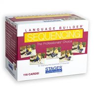 Stages Learning Materials Language Builder Sequencing Flash Cards Photo Action and Self-Help Skills Sequence Cards for Autism Education and ABA Therapy