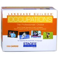 Stages Learning Language Builder 4-Box Follow Up Kit (Nouns 2, Sequencing, Emotions, and Occupations flash card sets)