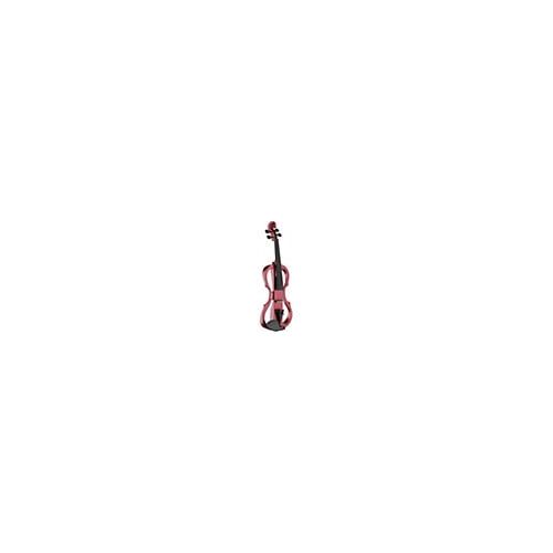  Stagg EVN X-44 VBR Silent Violin Set with Soft Case and Headphones - Violin Burst
