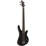 Stagg 4 String Bass Guitar, Right, Black, 3/4 Size (SBF-40 BLK