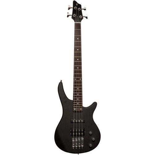  Stagg 4 String Bass Guitar, Right, Black, 3/4 Size (SBF-40 BLK