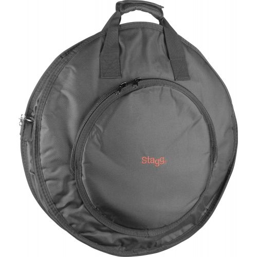  Stagg CYB-10 22-Inch Economy Dual Pocket Cymbal Bag