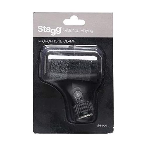  [아마존베스트]Stagg MH-1AH Spring Loaded Mic Holder - Black