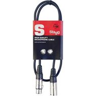 [아마존베스트]Stagg Microphone Cable, 1m