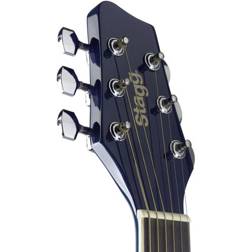  [아마존베스트]Stagg Acoustic Guitar, blue