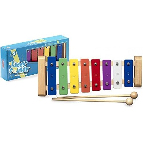  [아마존베스트]Stagg META-K8 Multi-Coloured Childrens Metallophone