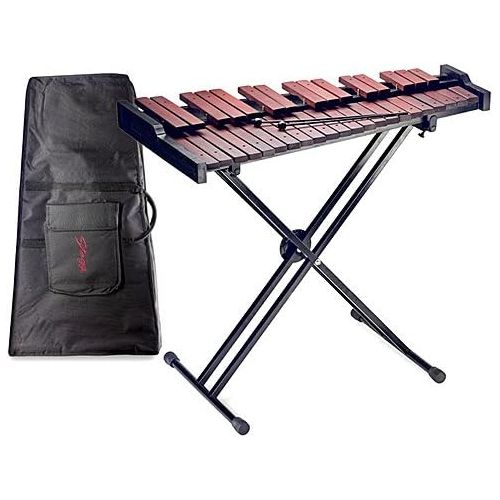  [아마존베스트]Stagg XYLO-SET 37 37 Note 3 Octave Xylophone with Stand, Carry Case and Mallets