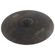 Stagg BM-CR18 18-Inch Black Metal Rock Crash Cymbal