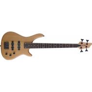 Stagg BC300 Nylon 4-String Fusion 34-Size Electric Bass Guitar - Natural
