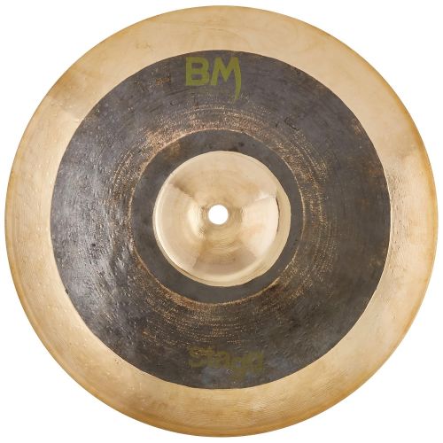  Stagg BM-HR12 12-Inch Black Metal Rock Hi-Hat Cymbals