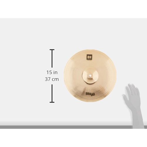 Stagg DH-HB14B 14-Inch DH Bite Hi-Hat Cymbals
