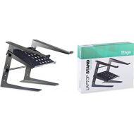 Stagg DJS-LT20 Professional DJ Laptop Stand with Lower Support Shelf