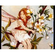 StainedGlassElements Fairy stained glass, Fairie suncatcher, flower fairy, wild cherry blossom, flower stained glass, flower fairies, fantasy suncatcher, gift