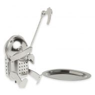 Stainless Steel Rock Climber Tea Infuser with Drip Tray