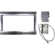 Stainless Steel 27-inch Built-in Trim Kit for Sharp Microwave R651ZS by Sharp
