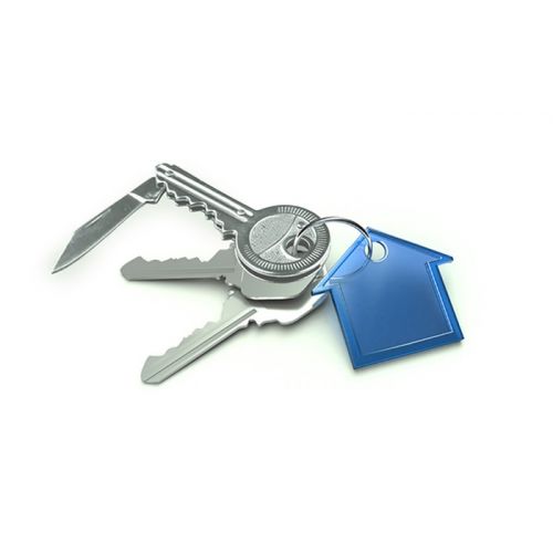  Stainless Steel Folding Pocket Knife Key Keychain