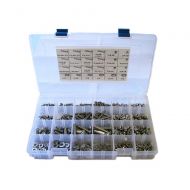 Stainless Town StainlessTown 18-8 Stainless Steel Button Socket Head Bolt Assortment Kit with Free Size Gauge