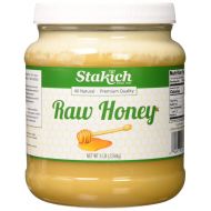 Stakich RAW HONEY - 100% Pure, Unprocessed, Unheated, KOSHER (80 Ounce)