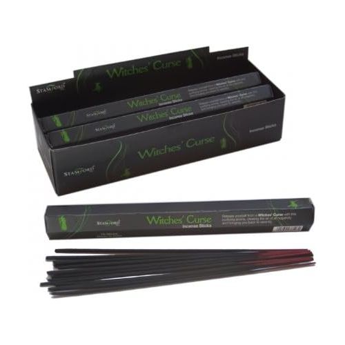  인센스스틱 Stamford Black Range Incense Sticks Box of 6 Packs (90 Sticks) - Witches Curse