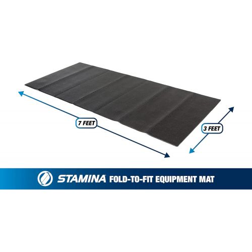  Stamina Fold-to-Fit Folding Equipment Mat (84-Inch by 36-Inch)