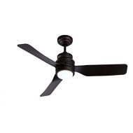 Stamo 44” Ceiling fans with Light Flush Mount Reversible 3 Blade Remote Light Kit Timing Lighting (Bronze)