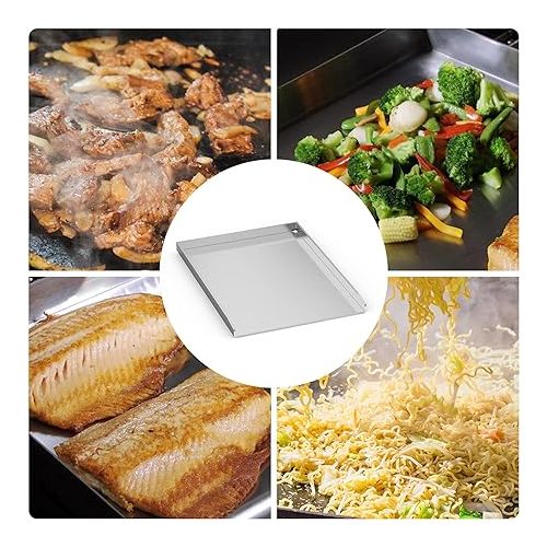  Stanbroil Universal Stainless Steel Griddle Pan for Outdoor Grill Stove Cooking