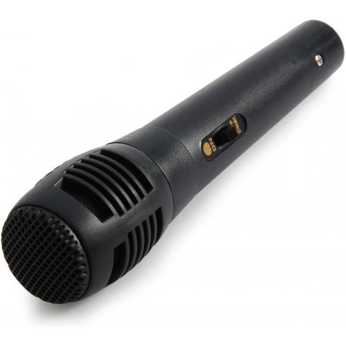  [아마존베스트]Standard Singing Machine Unidirectional Dynamic Microphone with 5 Ft. Cord