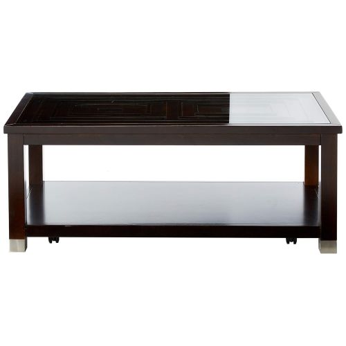  Standard Furniture 29071 Colton Coffee Table 48 W x 24 D x 19 H Brown