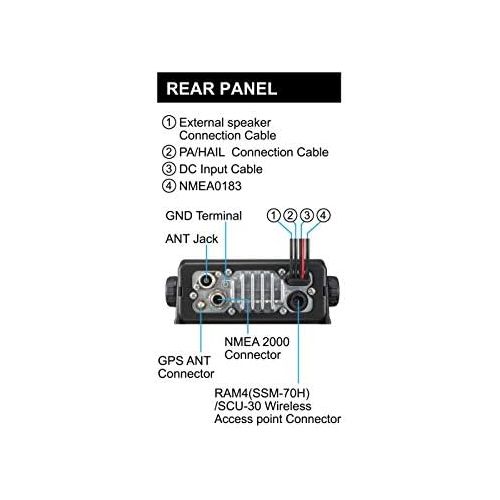  [아마존베스트]-Service-Informationen Standard Horizon GX2400GPS/E FM with AIS and GPS.