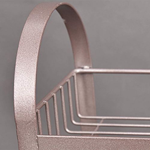  Standing Shelf Units Kitchen Rack Seasoning Shelf Rack Oil Salt Sauce Vinegar Bottle Seasoning Storage Rack Kitchen Countertop Storage Rack Seasoning Rack (Color : Pink, Size : 34.