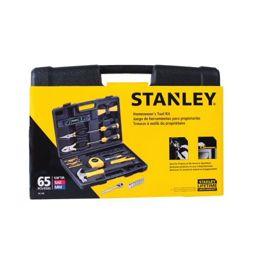 스텐리 Stanley STANLEY 94-248 Homeowners 65-Piece DIY Tool Kit