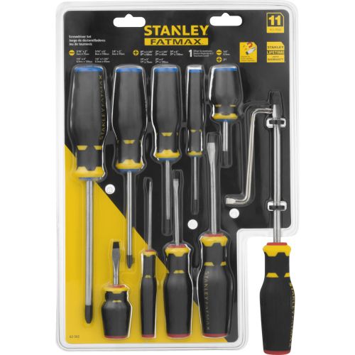 스텐리 Stanley Fatmax Screwdriver Sets, Phillips; Slotted