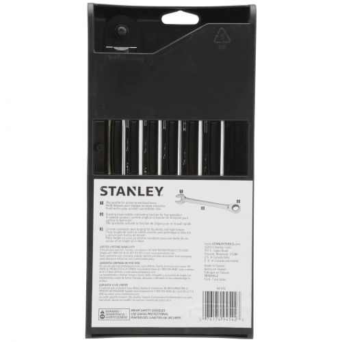 스텐리 STANLEY Stanley 7 Piece Ratcheting Wrench Set Sae