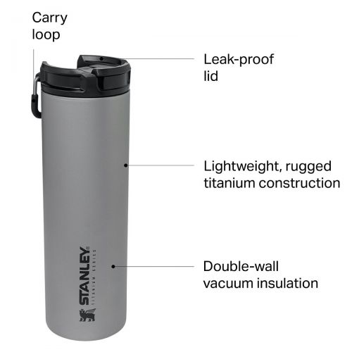 스텐리 Stanley Stay-Hot 14oz Titanium Travel Mug