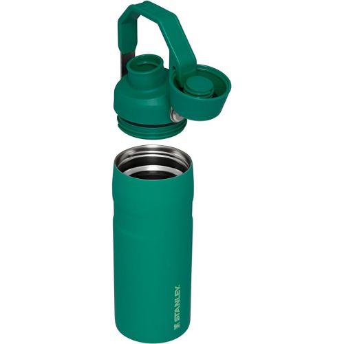 스텐리 Stanley IceFlow Fast Flow Water Bottle 16-50 OZ | Angled Spout Lid | Lightweight & Leakproof for Travel & Sports | Insulated Stainless Steel | BPA-Free