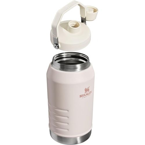 스텐리 Stanley Iceflow Fast Flow Jug | Recycled Stainless Steel Water Tumbler | Keeps Drink Cold and Iced for Hours | Easy Carry Handle