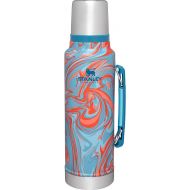 Stanley Classic Vacuum Insulated Wide Mouth Bottle - Pool Swirl - BPA-Free 18/8 Stainless Steel Thermos for Cold & Hot Beverages - 1.5 QT
