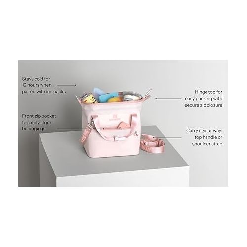 스텐리 Stanley All Day Julienne Mini Soft Cooler Bag and Lunch Box | 10-Can Recycled Polyester Cooler | 12-Hour Cooling | Travel Cooler