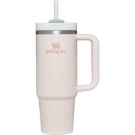 Stanley Quencher H2.0 FlowState Stainless Steel Vacuum Insulated Tumbler with Lid and Straw for Water, Iced Tea or Coffee, Smoothie and More, Rose Quartz, 30 oz