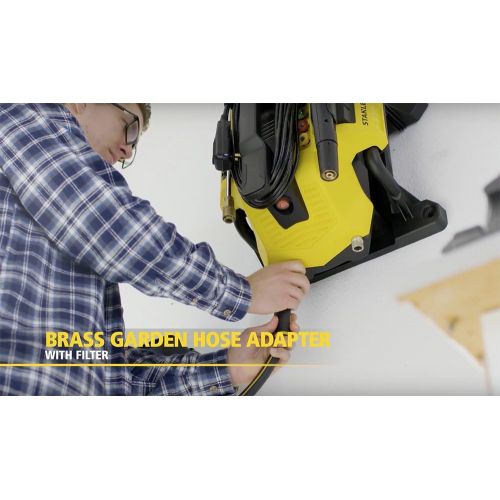 스텐리 [아마존핫딜][아마존 핫딜] Stanley SLP2050 Electric Power Washer, Medium, Yellow