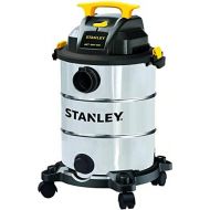 [아마존베스트]Stanley Wet/Dry Vacuums,8 Gallon 4 Peak HP Shop Vac with 16 Feet Cleaning Range Stainless Steel Tank, Heavy-Duty Shop Vacuum with Attachments, Ideal for Home/Garage/Upholster/Laund