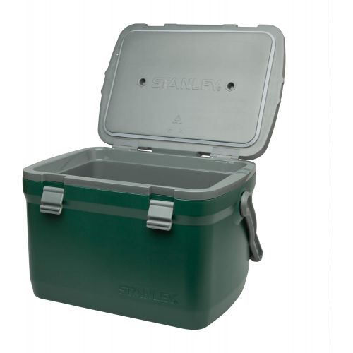 스텐리 Stanley Adventure Leakproof Outdoor 7qt Cooler - Double Wall Foam Travel Insulated BPA Free Chest Cooler - Heavy Duty Camping Cooler with Flat Top Doubles as Seat