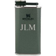 Personalized Stanley 8 OZ Hammertone Green Classic Flask with Engraving Included