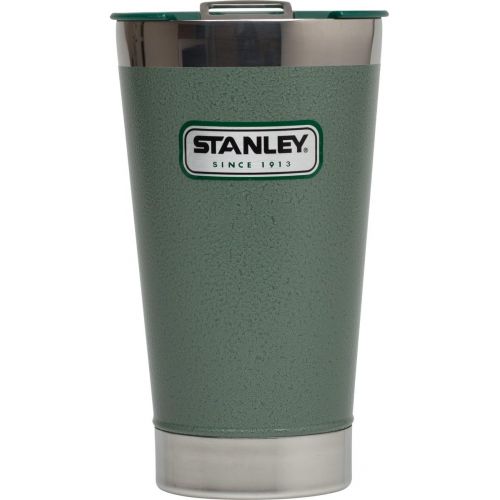 스텐리 Stanley, Pint Vacuum Hammertone Green 16 Ounce