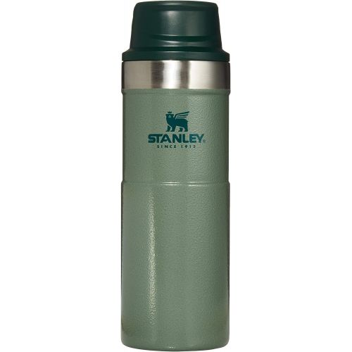 스텐리 Stanley Classic One Hand Vacuum Mug 16oz/473 mL - Hammertone Green