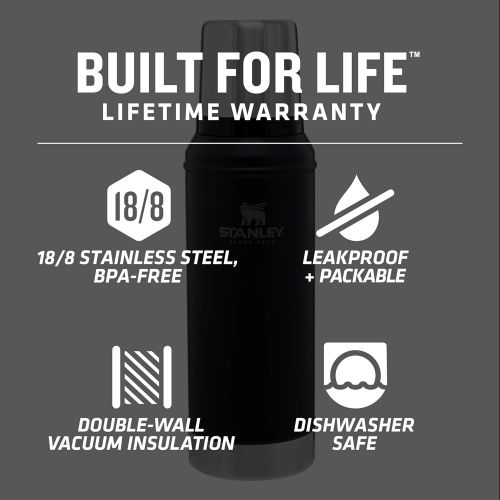 스텐리 Stanley Classic Legendary Vacuum Insulated Bottle 1.0qt