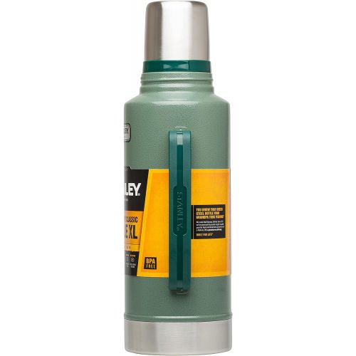 스텐리 Stanley Classic Vacuum Bottle 2QT Hammertone Green