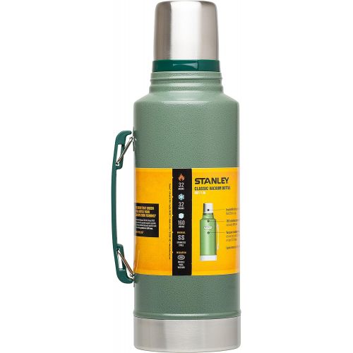 스텐리 Stanley Classic Vacuum Bottle 2QT Hammertone Green